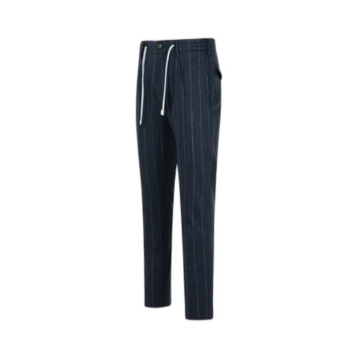 Pinstripe Drawstring Pants
