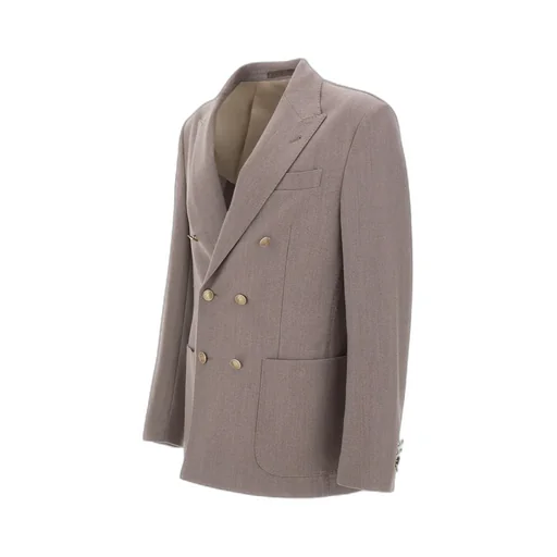 Double-Breasted Suit Jacket