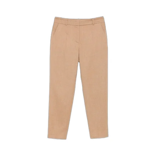 Pleated Zipper Casual Pants