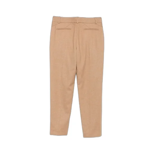 Pleated Zipper Casual Pants