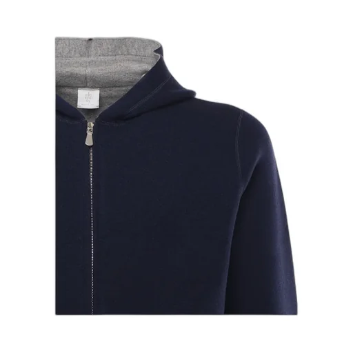 Hooded Zip-Up Sweater