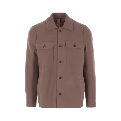 Single-Breasted Button-Down Casual Jacket