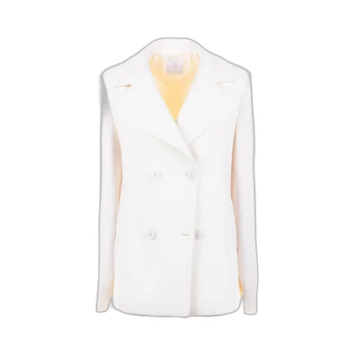 Double-Breasted Long-Sleeved Blazer