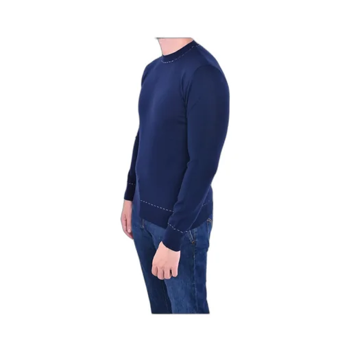 Ribbed Crew Neck Knitwear