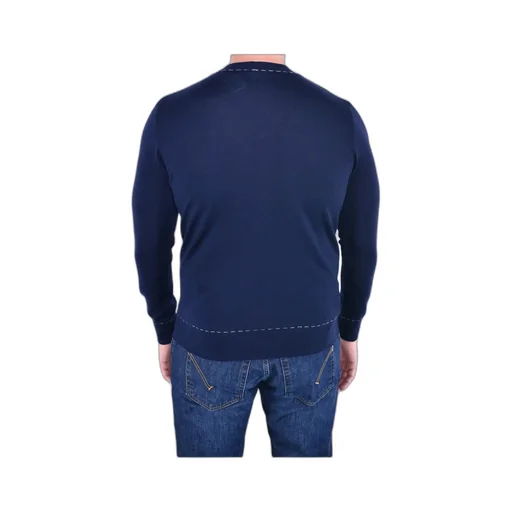 Ribbed Crew Neck Knitwear
