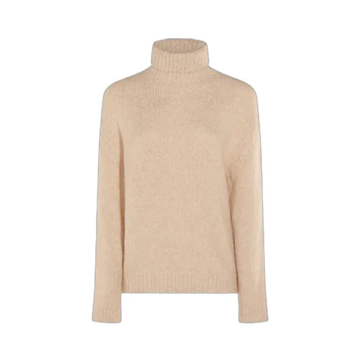 High-Neck Knitted Sweater