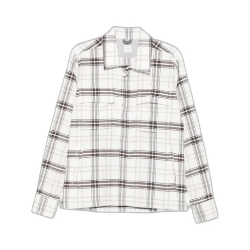 Plaid Long-Sleeved Shirt