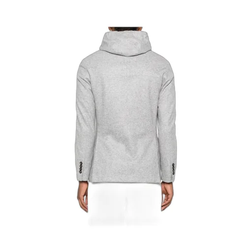 Hooded Wool Blazer