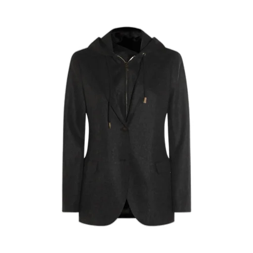 Drawstring Hooded Jacket