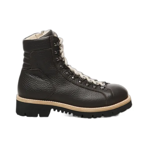 Lace-Up Rubber Sole Boots