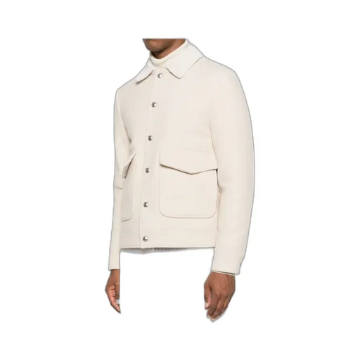 Corduroy Collar Button Casual Jacket