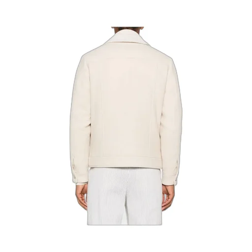 Corduroy Collar Button Casual Jacket