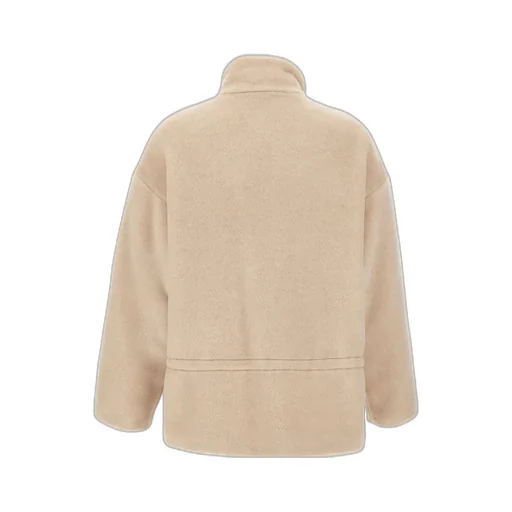 Drawstring Waist Padded Jacket
