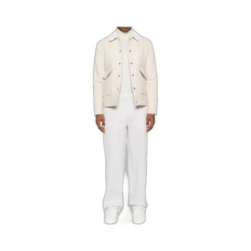 Corduroy Collar Button Casual Jacket