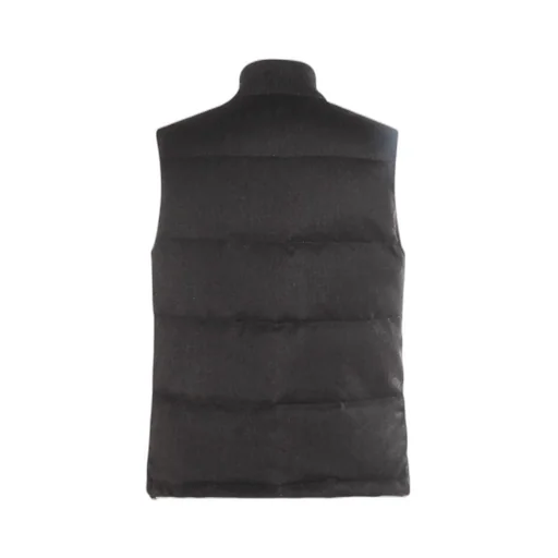 Ribbed Collar Vest