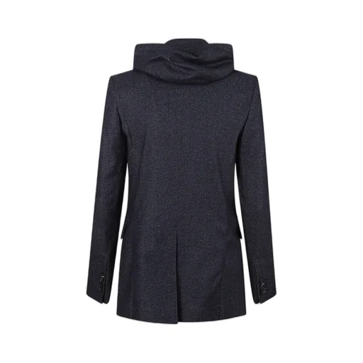 Hooded Single-Breasted Casual Jacket