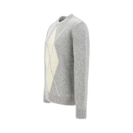 Argyle Crew Neck Sweater
