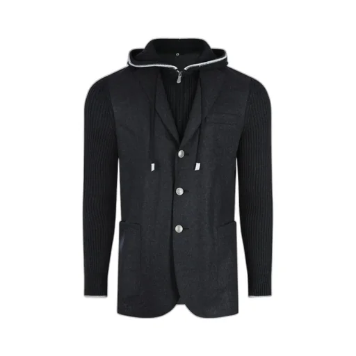 Wool Hooded Jacket