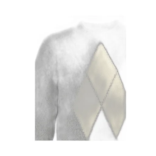 Argyle Crew Neck Sweater