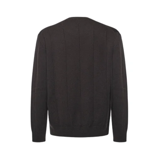 Ribbed Crew Neck Knitwear