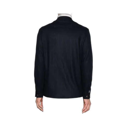 Striped Panelled Jacket