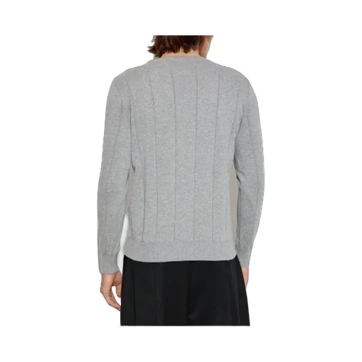Ribbed Crew Neck Sweater