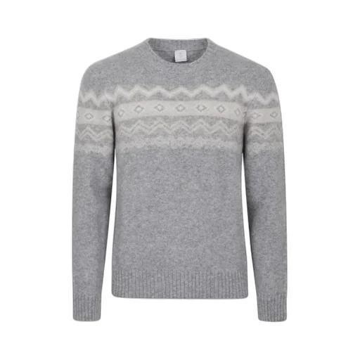 Fair Isle Crew-Neck Knitwear