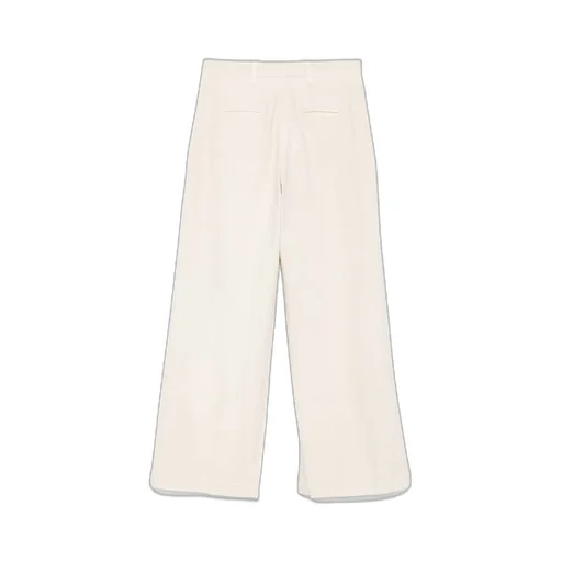 Centre-Seam Cotton Trousers
