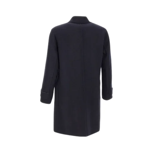 Platinum Reversible Wool Coat
