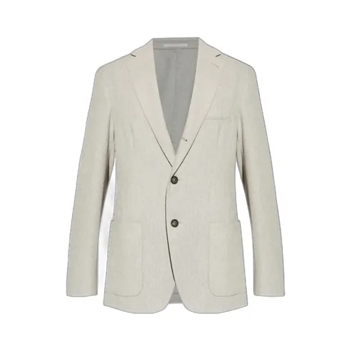 Single-Breasted Wool Jacket