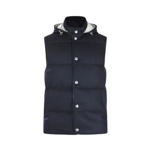 Quilted Hooded Vest