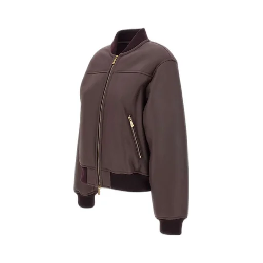 Bomber Jacket With Zip Pockets