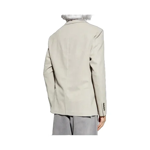 Single-Breasted Wool Jacket