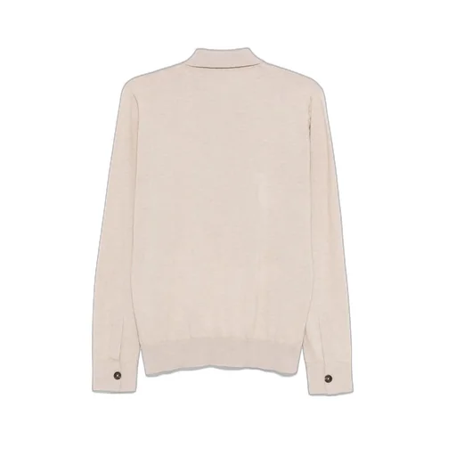 Long-Sleeved Polo Shirt