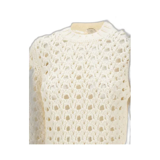 Open-Knit Wool Sweater
