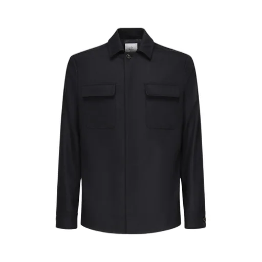 Wool Pocketed Shirt