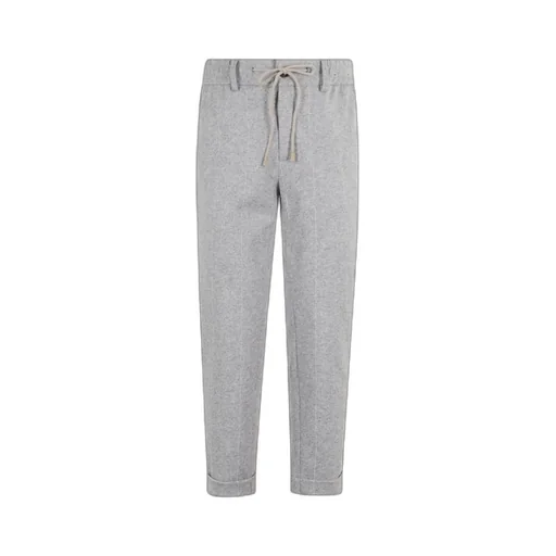 Drawstring-Cuffed Trousers