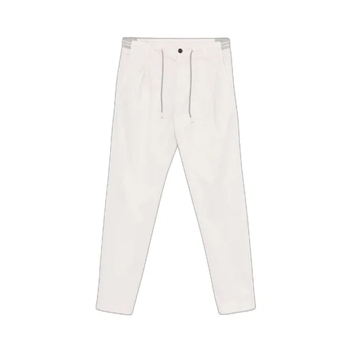 Pleated Drawstring Trousers