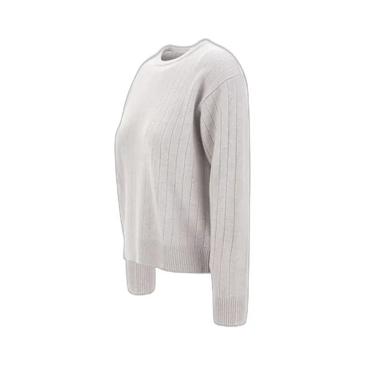 Textured Crew Neck Knitwear