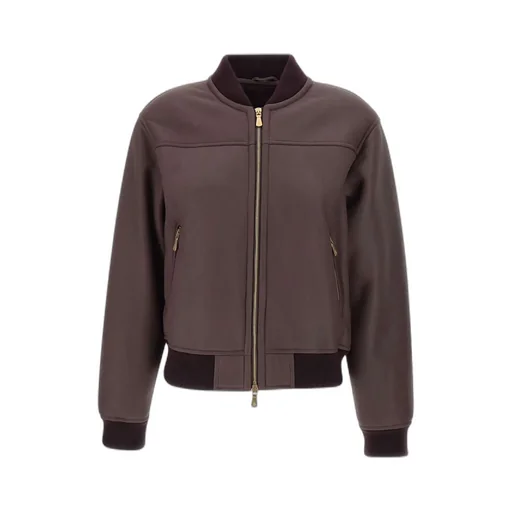 Bomber Jacket With Zip Pockets