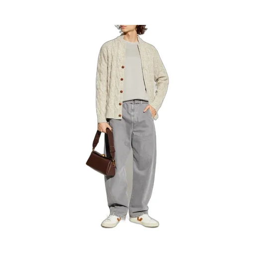 Cable-Knit Cardigan