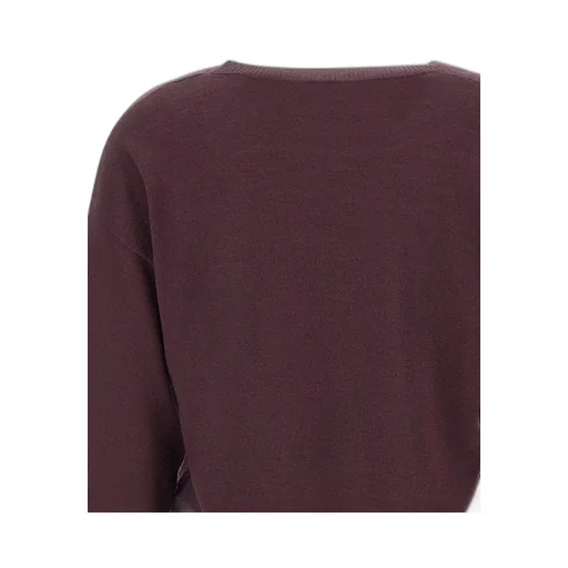 V-Neck Ribbed Knitwear