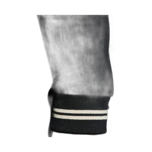 Hooded Ribbed-Cuff Blazer
