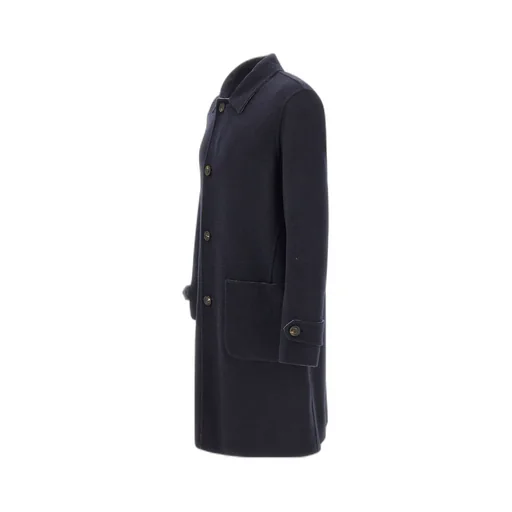 Platinum Reversible Wool Coat