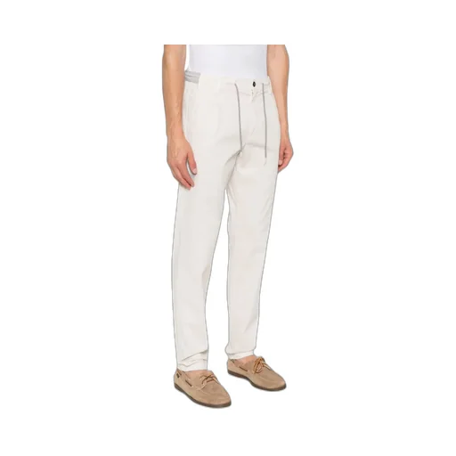 Pleated Drawstring Trousers