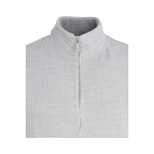 Zip-Up Sleeveless Gilet