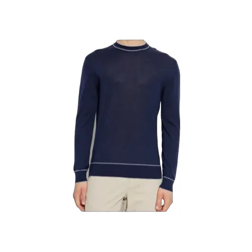 Contrasting-Trim T-Shirt
