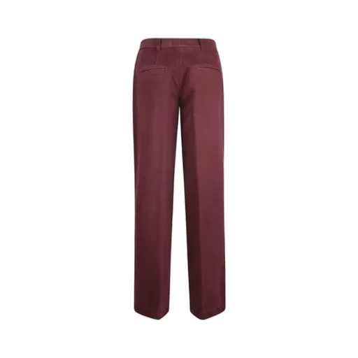 Pleated Zipper Casual Pants