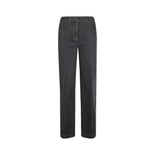 Pleated Zipper Casual Pants