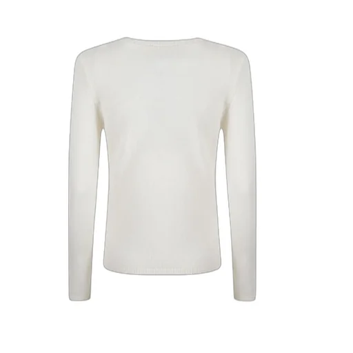 Round-Neck Long-Sleeve Knitted Sweater
